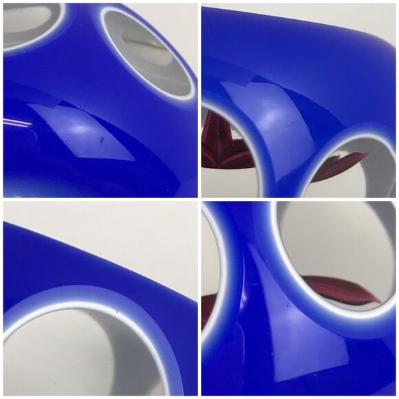 Perthshire Miniature Overlay 1979C Lampwork Flower Faceted Paperweight Box & COA - Picture 14 of 14